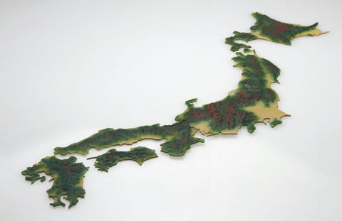 Amazon | くまモンのシリーズ No.14 日本地図 くまモン
