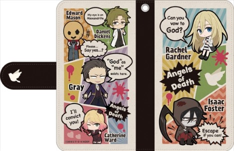 殺戮の天使 手帳型スマートフォンケース ホビーの総合通販サイトならホビーストック