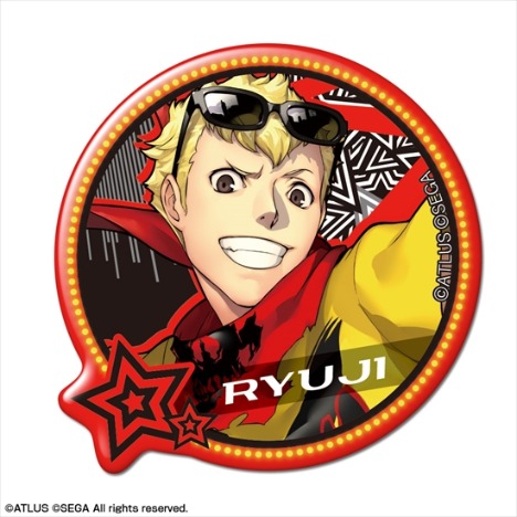 ペルソナ5 ダンシング・スターナイト ぷくっとバッジコレクション 全10種 ペルソナ5 ダンシング・スターナイト ぷくっとバッジコレクション 全10