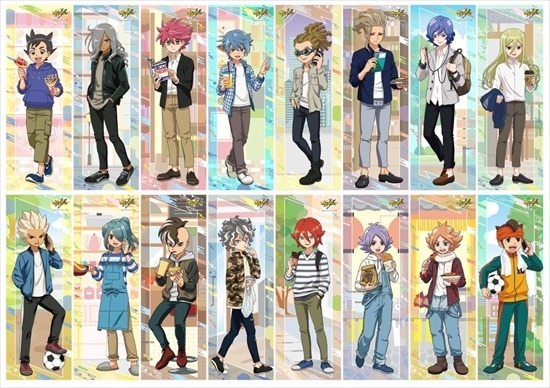 贈る結婚祝い イナズマイレブン キャラポスコレクション 8個入り1BOX｜ホビー ポスター