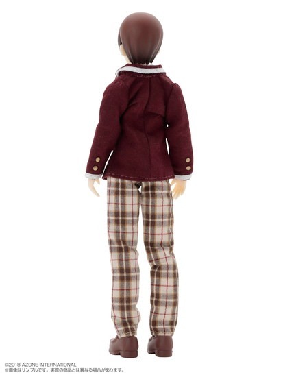 ピコ男子 石川ハジメ(Brown ver.) 1/12 完成品 ドール(PID026-PIB) アゾン ピコ男子 石川ハジメ(Brown ver.) 1/12 完成品 ドール(PID026