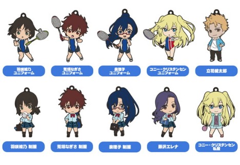 はねバド ねんどろいどぷらす トレーディングラバーキーホルダー 10個入り1box ホビーの総合通販サイトならホビーストック