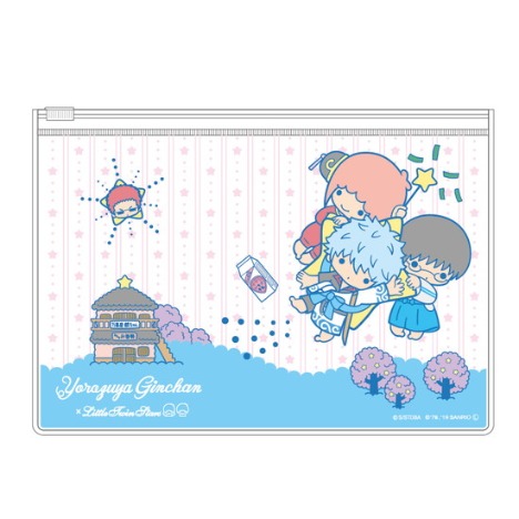 銀魂 サンリオキャラクターズ クリアフラットポーチ 8個入り1box ホビーの総合通販サイトならホビーストック