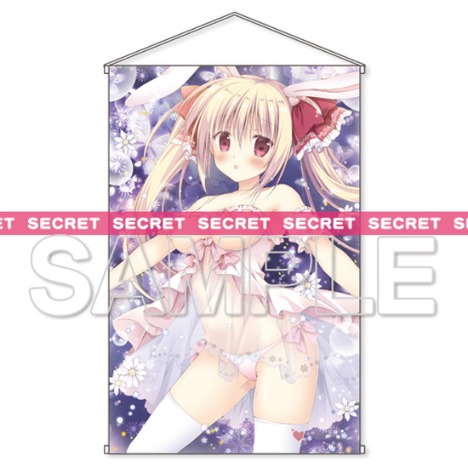 梱枝りこ描きおろし うさ耳絵鈴ちゃんのセクシータペストリーx Rated ホビーの総合通販サイトならホビーストック