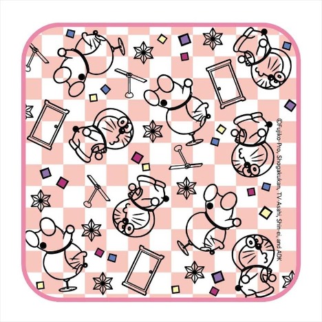 ドラえもん 切り絵シリーズ ガーゼミニタオル B ピンク ホビーの総合通販サイトならホビーストック