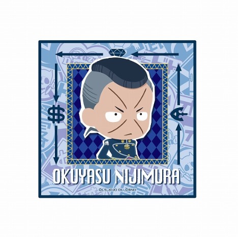 ジョジョのピタパタポップ マイクロファイバーコースター 虹村億泰 ホビーの総合通販サイトならホビーストック