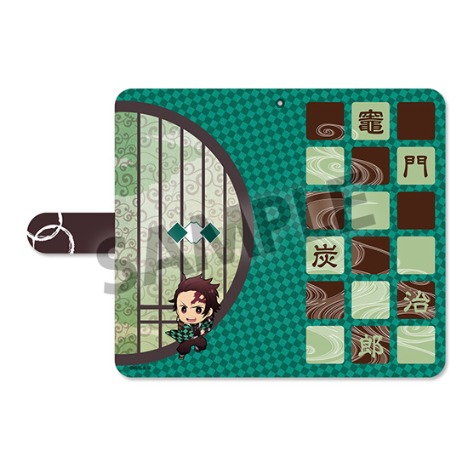 再販 鬼滅の刃 手帳型スマートフォンケース 竈門炭治郎 Mサイズ ホビーの総合通販サイトならホビーストック