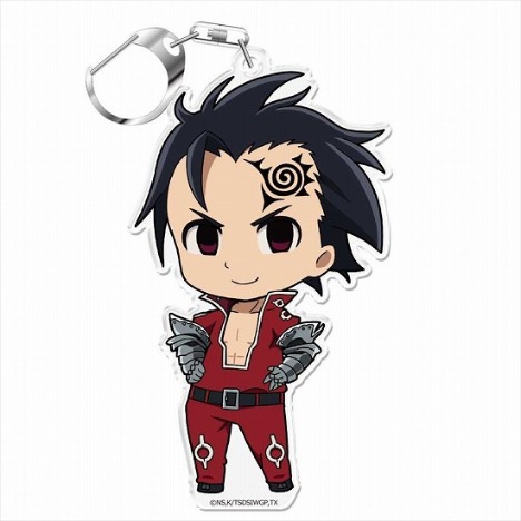 七つの大罪 神々の逆鱗 ぷにこれ キーホルダー スタンド付 ゼルドリス ホビーの総合通販サイトならホビーストック