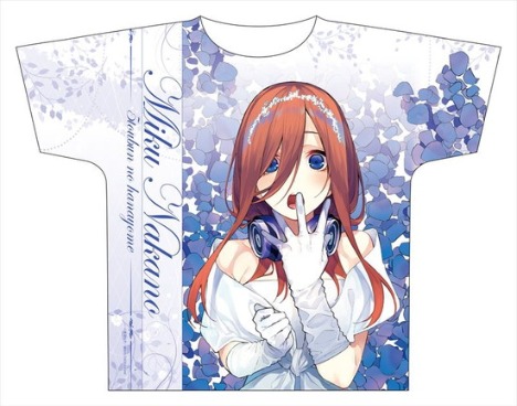 ふるさと割】 五等分の花嫁 フルグラフィックTシャツ 4種セット 初期