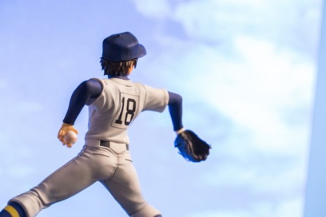 ダイヤのA「御幸 一也」1/9スケール 塗装済み完成品フィギュアBfull 