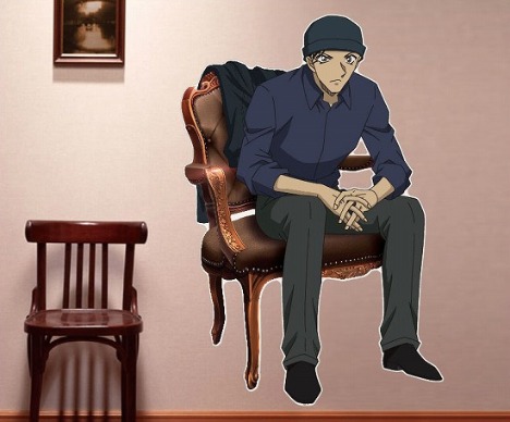 再販 名探偵コナン カベデコール 赤井秀一 椅子 ホビーの総合通販サイトならホビーストック