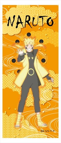 うずまきナルト　クリアポスター　NARUTO疾風伝　ドット柄 G賞 うずまきナルトA （クリアポスター）】一番くじ NARUTO