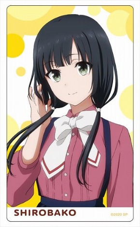 劇場版 SHIROBAKO モバイルバッテリー 安原絵麻 描き下ろしver 