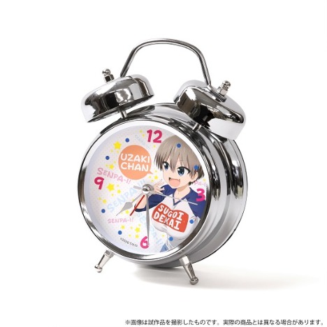 宇崎ちゃんは遊びたい アニメ版 音声入り目覚まし時計 ホビーの総合通販サイトならホビーストック