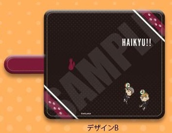 ハイキュー！！ 手帳型スマホケース マルチL B 宮侑＆宮治｜ホビーの