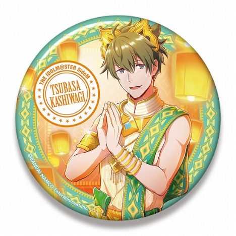 アイドルマスターSideM 柏木翼 ソル缶バッジ