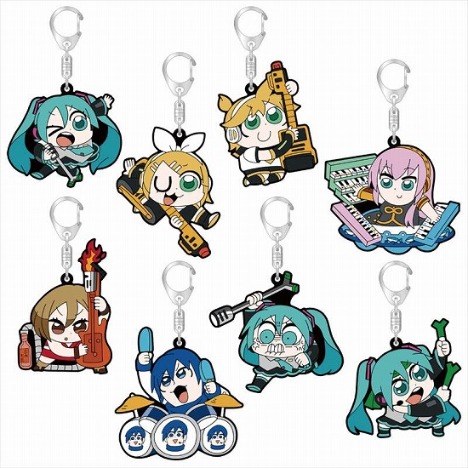 初音ミク 大川ぶくぶ ラバーキーホルダーコレクション 8個入り1box ホビーの総合通販サイトならホビーストック