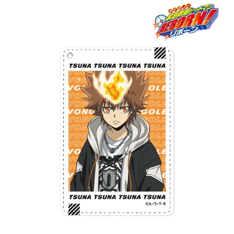 家庭教師ヒットマンreborn 描き下ろしイラスト 沢田綱吉 ストリートver 1ポケットパスケース ホビーの総合通販サイトならホビーストック