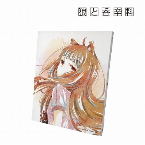 狼と香辛料 ホロ 15巻表紙イラスト Ani Art キャンバスボード ホビーの総合通販サイトならホビーストック