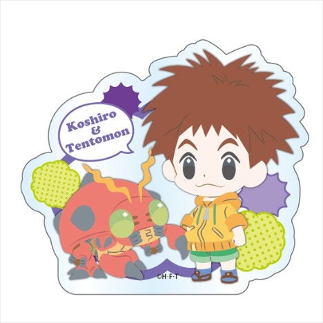 デジモンアドベンチャー 光子郎 テントモン アクリルバッジ ホビーの総合通販サイトならホビーストック