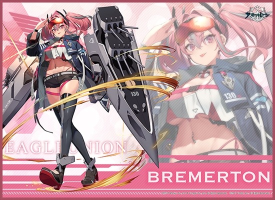 TCG万能プレイマット アズールレーン ブレマートン｜ホビーの