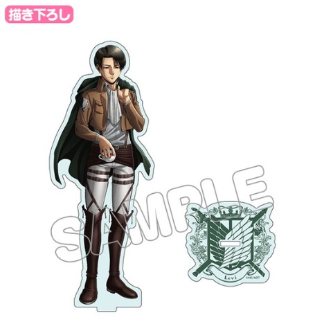 再販 進撃の巨人 描き下ろしアクリルフィギュアm リヴァイ 決戦前夜 ホビーの総合通販サイトならホビーストック