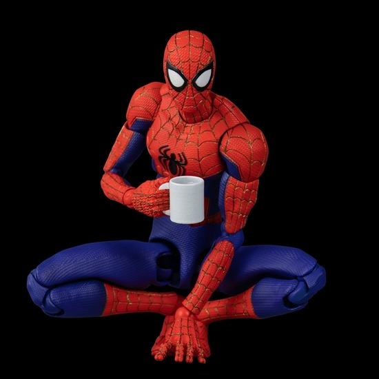 MARVEL スパイダーマン ピーター・B・パーカー フィギュア 千値練 再販】千値練 スパイダーマン スパイダーバース SVアクション