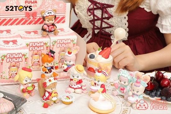 52TOYS CANDYBOX FUWAFUWA フィギュア 新品 52TOYS CANDYBOX FUWAFUWA ストロベリーティーパーティー