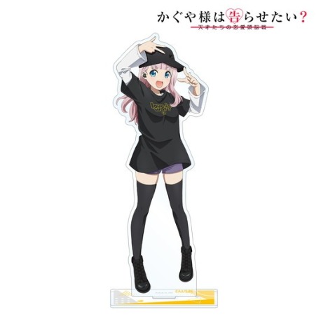 かぐや様は告らせたい 天才たちの恋愛頭脳戦 描き下ろしイラスト 藤原千花 ストリートファッションver Bigアクリルスタンド ホビーの総合通販サイトならホビーストック
