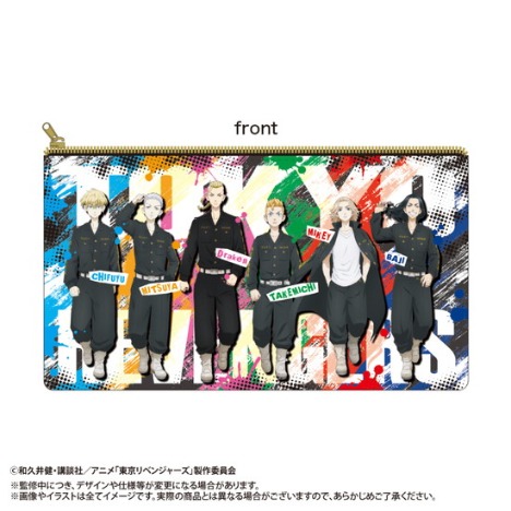 東京リベンジャーズ フラットポーチ 集合 ホビーの総合通販サイトならホビーストック