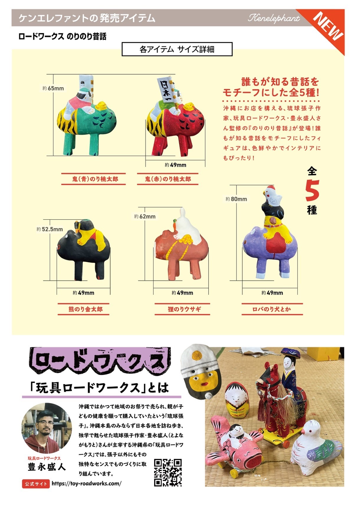 ケンエレファント ロードワークス のりのり昔話 BOX版 12個入り