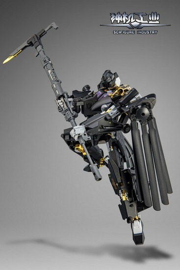 神機工業 CS-02 武装ヘリコプター10型 暗キョウ 合金変形可動
