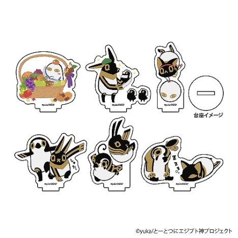 とーとつにエジプト神 アクリルぷちスタンド 01 秋ver 描き下ろし 通常イラスト 6個入り1box ホビーの総合通販サイトならホビーストック