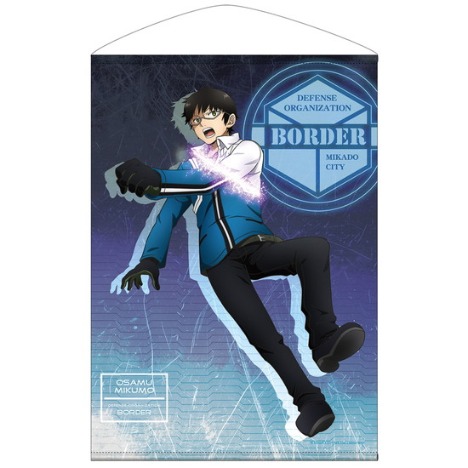 海外最新 グッズ タペストリー ワールドトリガー 三雲修 B2タペストリー トリガー起動 オン Ver 展示品特価 グッズ ポスター タペストリー類 Arbaldas Lt