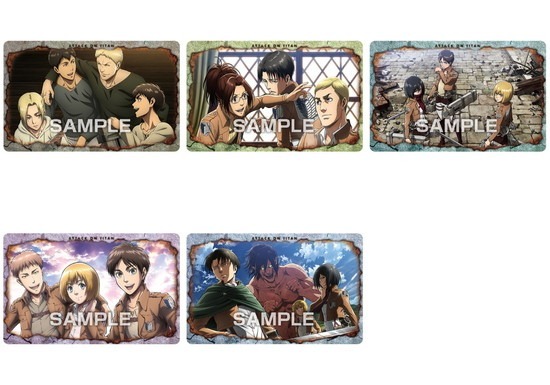 初回限定版】進撃の巨人 メタリックカードコレクションガム 初回