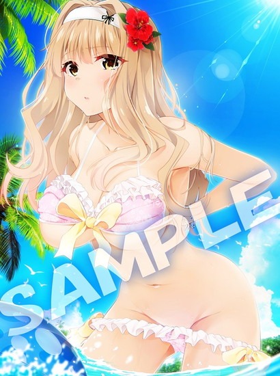 虜ノ姉妹 水着コレクション 貴嶋氷花 B2タペストリー｜ホビーの総合 