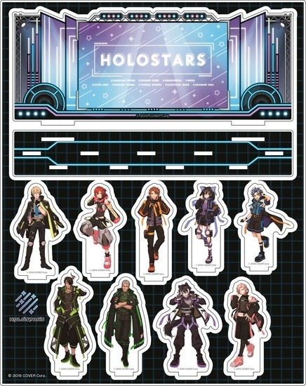   HOLOSTARS アクリルジオラマ 描き下ろしver. アニメ・キャラクターグッズ新作情報・予約開始速報