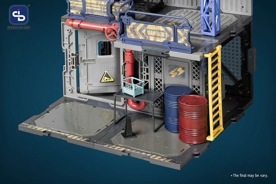 FRESH RETRO 1/24 ジオラマビルディングセット SIB09 バザール