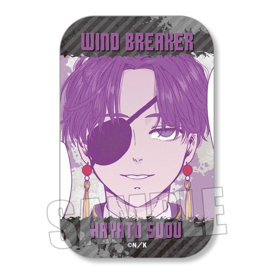 WIND BREAKER トレーディングスクエア缶バッジ 8個入り1BOX