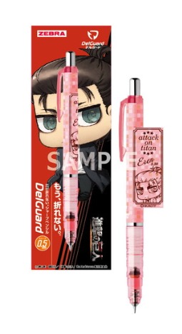 進撃の巨人 ちみキャラ デルガード シャープペン エレン ホビーの総合通販サイトならホビーストック