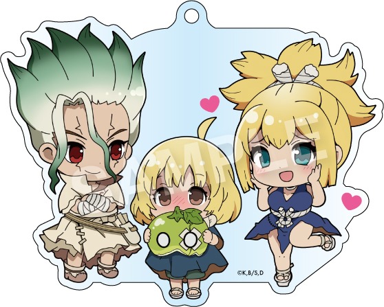 Dr.STONE いつしょ アクリルボールチェーン 4 千空＆コハク