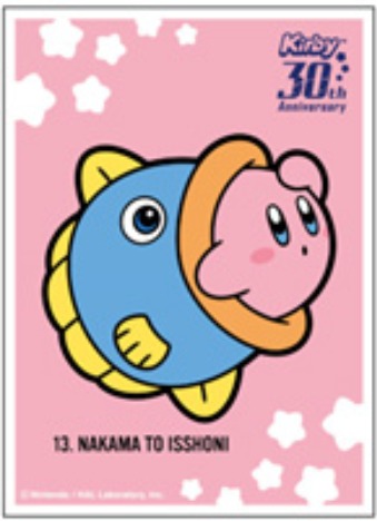 星のカービィ 30th キャラクタースリーブ なかまといっしょに En 1093 ホビーの総合通販サイトならホビーストック