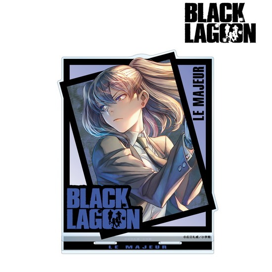 BLACK LAGOON 12巻 表紙イラスト BIGアクリルスタンド｜ホビーの