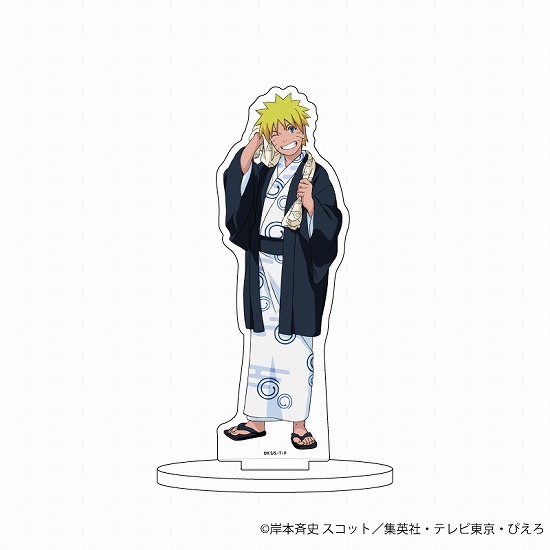 NARUTO ＆BORUTO キャラアクリルフィギュア 16 うずまきナルト 温泉ver