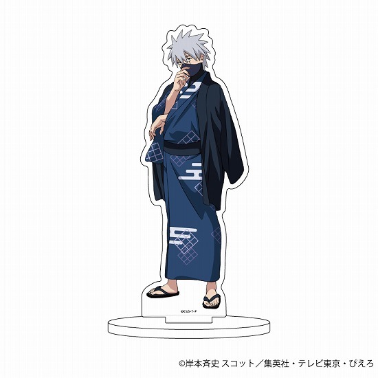 NARUTO ＆BORUTO キャラアクリルフィギュア 19 はたけカカシ 温泉ver