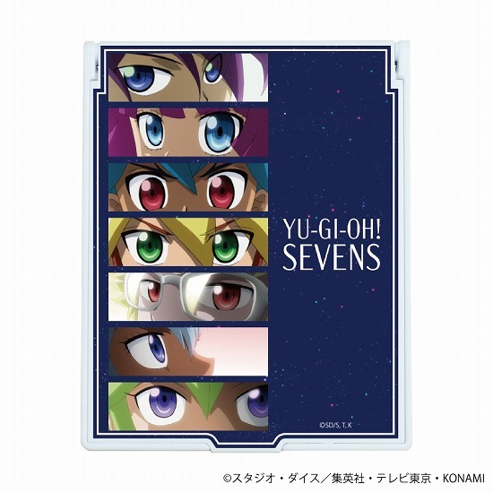   遊☆戯☆王SEVENS デカキャラミラー 02 集合デザイ アニメ・キャラクターグッズ新作情報・予約開始速報