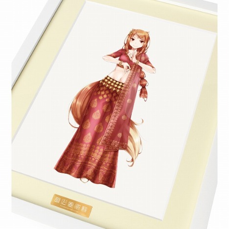 送料込 狼と香辛料 文倉十先生描き下ろしイラスト ホロ インド民族衣装 キャンパスボード おもちゃ ホビー グッズ コミック アニメグッズ 直営限定 Altacomunicacion Cl