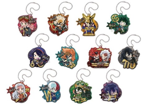 再販】僕のヒーローアカデミア ぴた！でふぉめ 12星座 アクリル 
