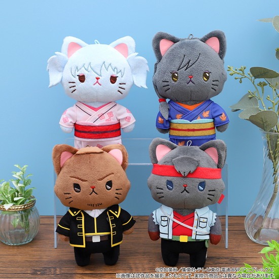 銀魂　ぬいぐるみ　銀時　パー子　202209111336 銀魂 withCATアイマスク付きぬいぐるみキーホルダー パー子
