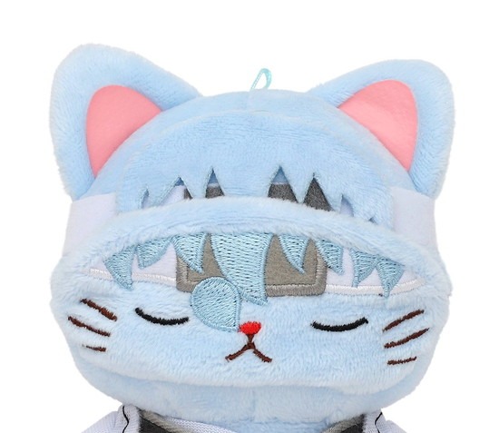 銀魂 withcat 近藤勲 セット　アイマスク付きぬいぐるみキーホルダー 銀魂 withCATアイマスク付きぬいぐるみキーホルダー 近藤勲